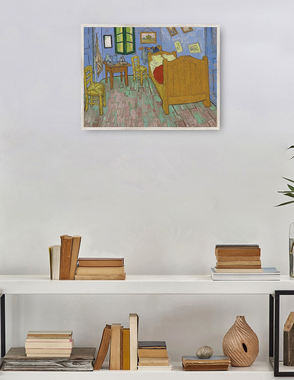 Cuadro decorativo El Dormitorio (1889) técnica mixta Formas 2