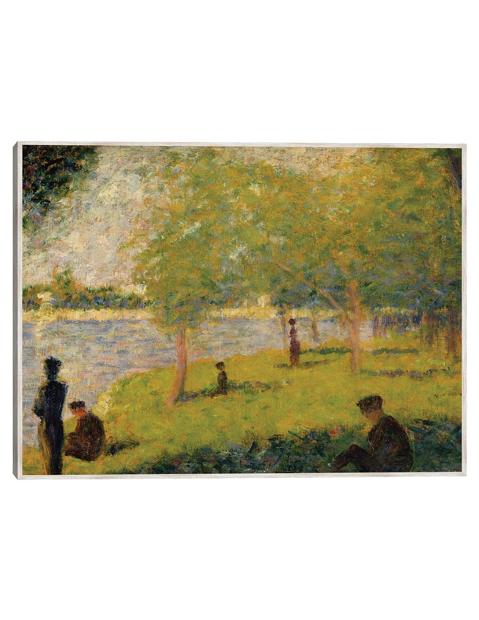Cuadro decorativo Estudio Para Un Domingo En La Grande Jatte (1884) técnica mixta Lagos