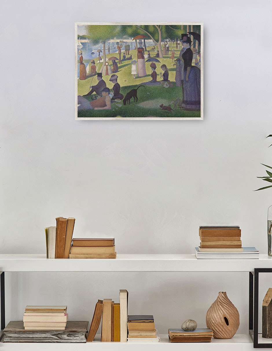 Cuadro decorativo Un Domingo En La Grande Jatte (1884) técnica mixta Gente 2