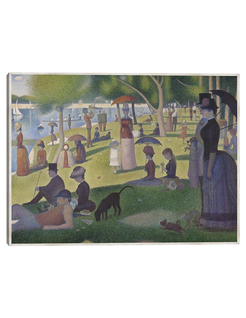 Cuadro decorativo Un Domingo En La Grande Jatte (1884) técnica mixta Gente Cuadro decorativo Un Domingo En La Grande Jatte (1884) técnica mixta Gente