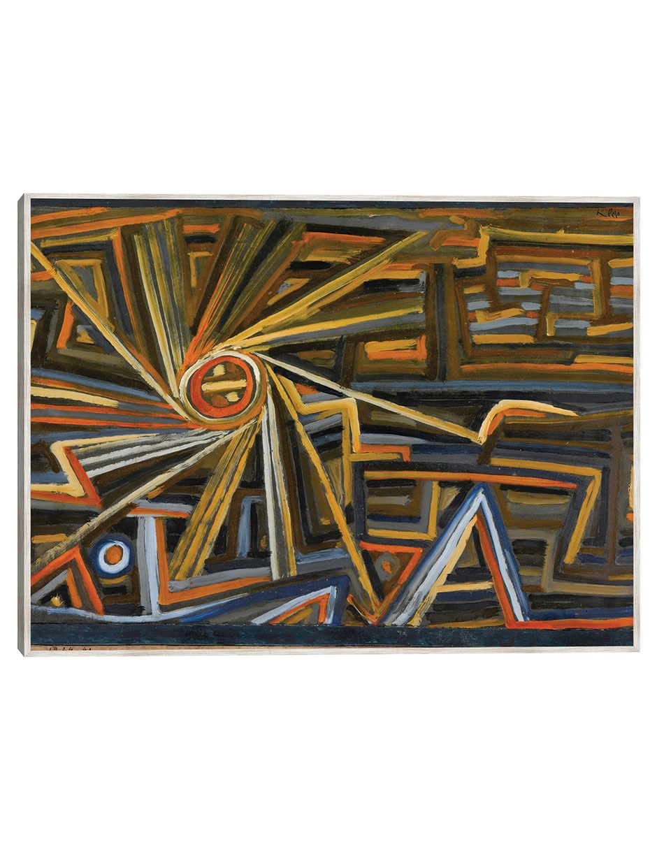 Cuadro decorativo Strahlung y Rotación (1924) técnica mixta Colores