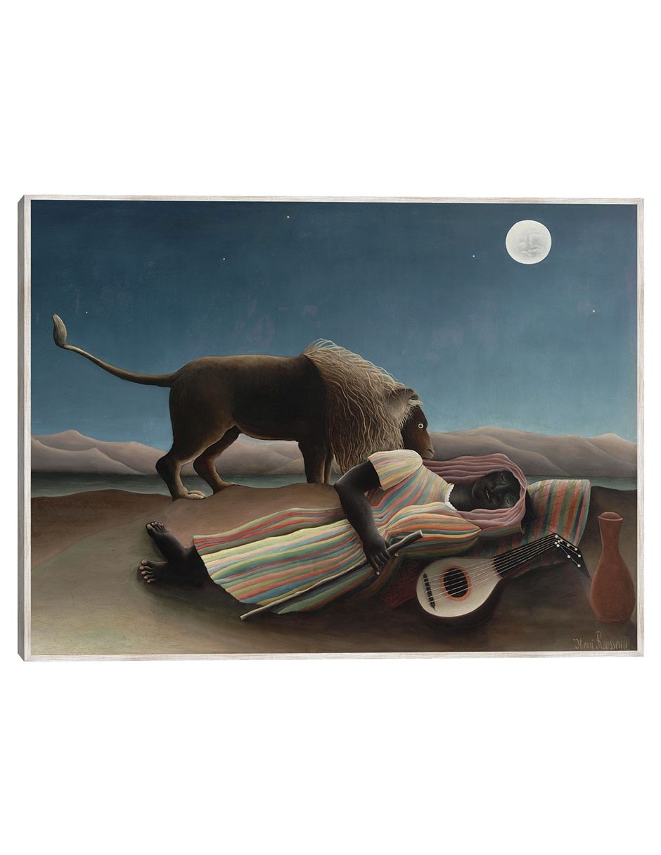 Cuadro decorativo La Gitana Dormida (La Bohémienne Endormie) (1897) técnica mixta Inspiración