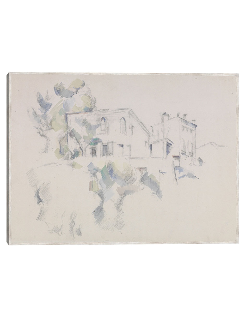 Cuadro decorativo Vista Del Château Noir (Hacia 1887 - 1890) técnica mixta Bocetos