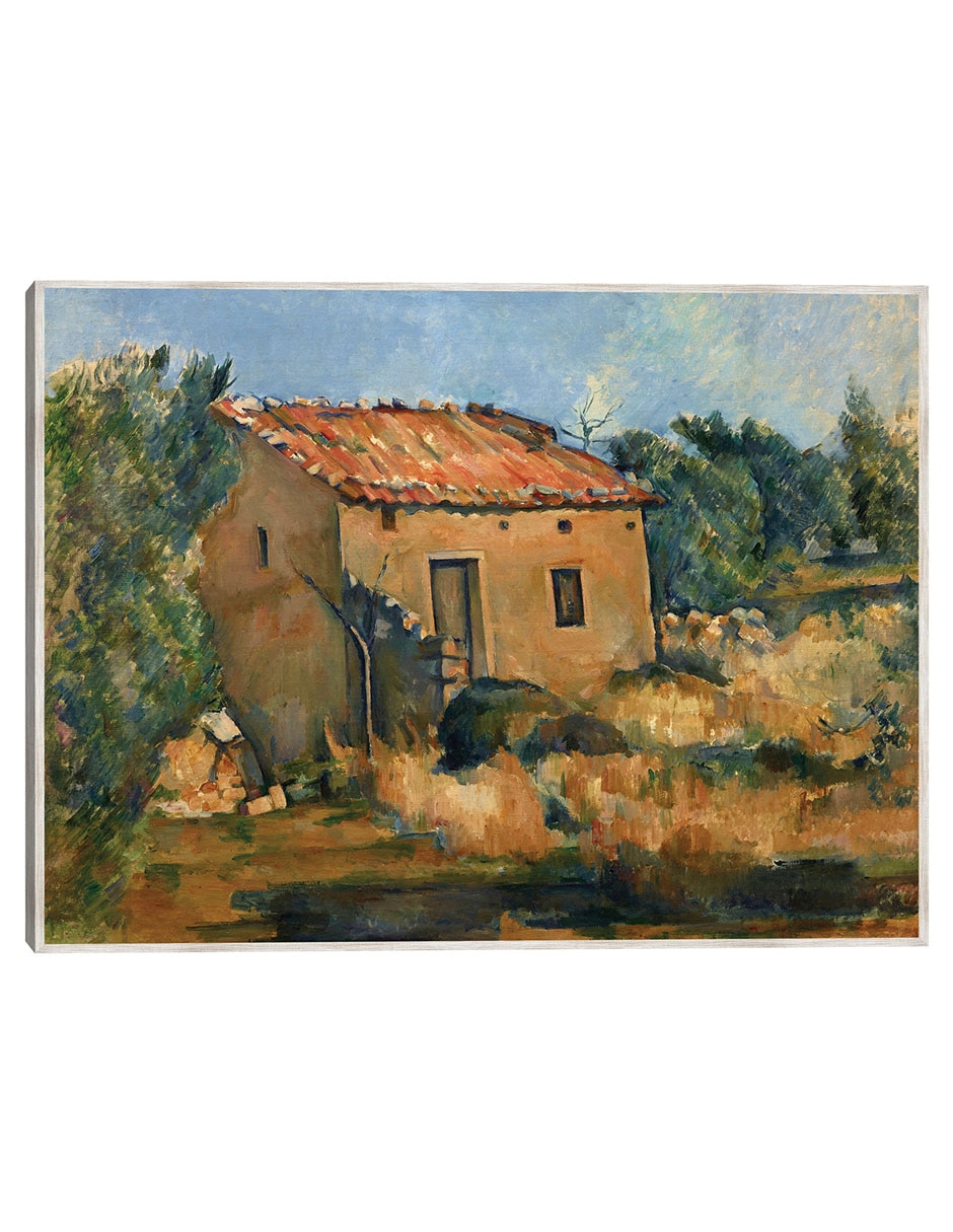 Cuadro decorativo Casa Abandonada Cerca de Aix-En-Provence (1885-1887) técnica mixta Campos Cuadro decorativo Casa Abandonada Cerca de Aix-En-Provence (1885-1887) técnica mixta Campos