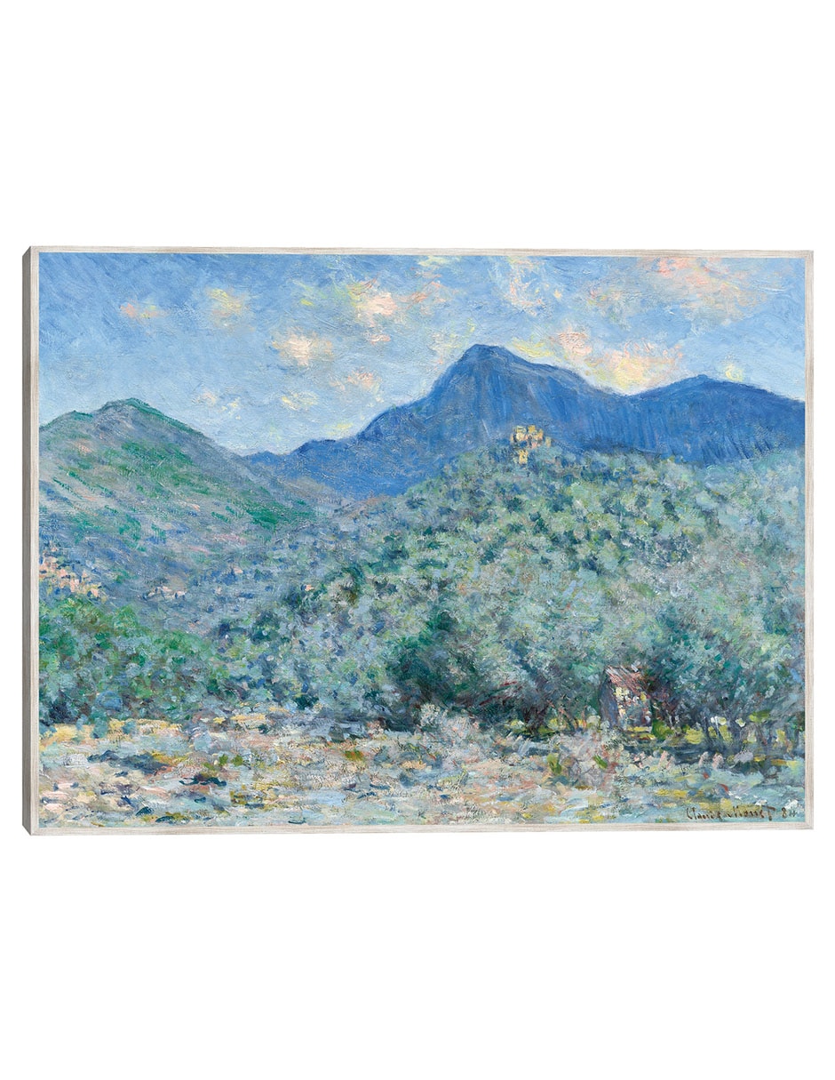 Cuadro decorativo Valle Buona, Cerca de Bordighera (1884) técnica mixta Bosques