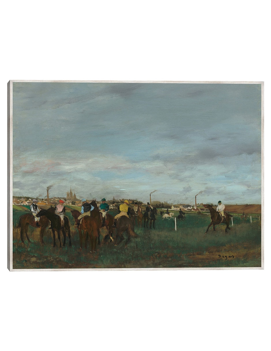 Cuadro decorativo Las Carreras, 1871-1872 técnica mixta Deportes Cuadro decorativo Las Carreras, 1871-1872 técnica mixta Deportes