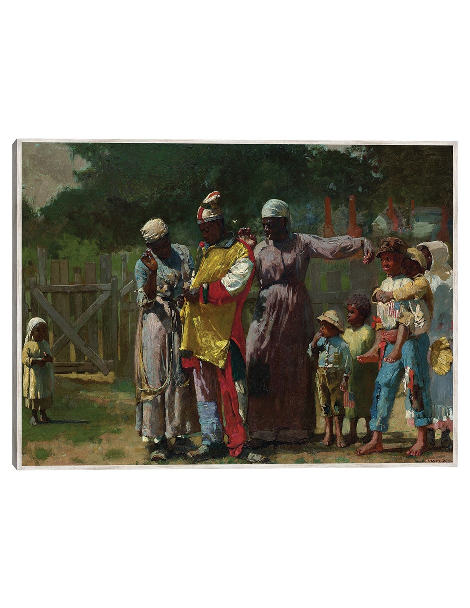 Cuadro decorativo Vestirse Para El Carnaval (1877) técnica mixta Danza Cuadro decorativo Vestirse Para El Carnaval (1877) técnica mixta Danza