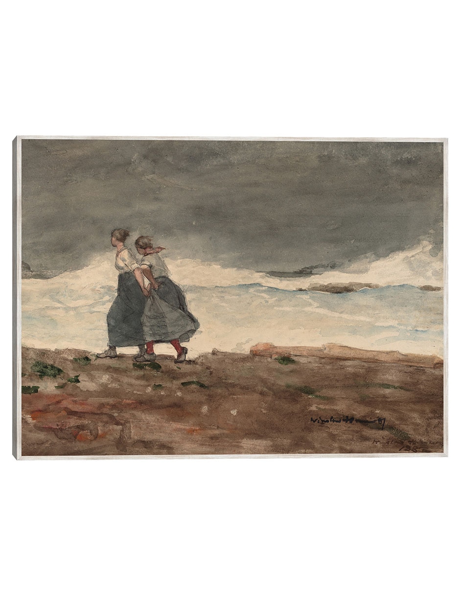 Cuadro decorativo Peligro (1883-1887) técnica mixta Gente