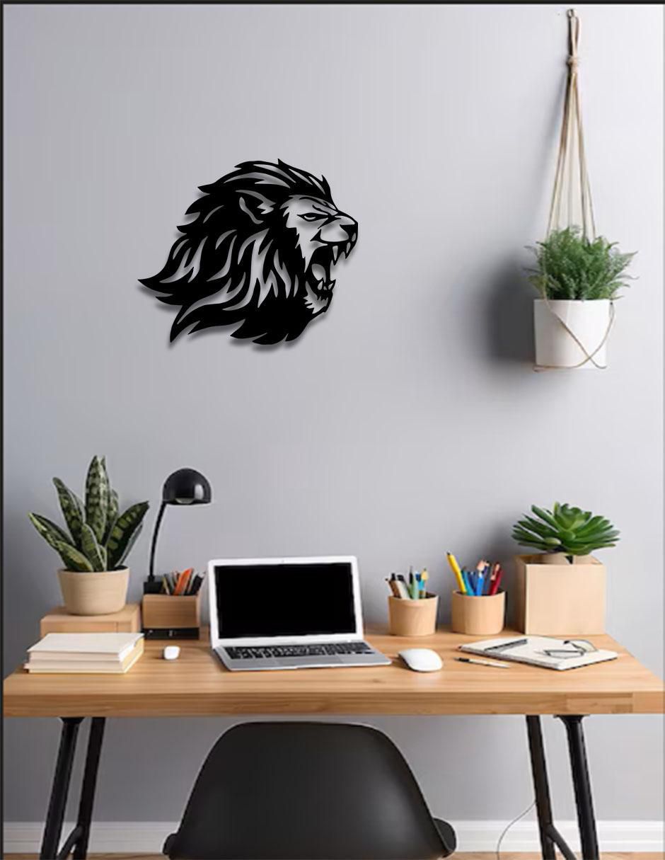 Figura decorativa asimétrico León 3