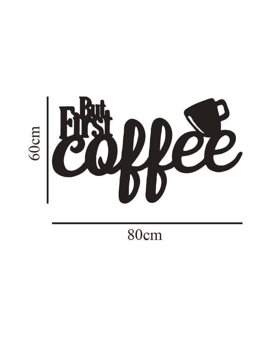 Figura decorativa asimétrico But First Coffee 7