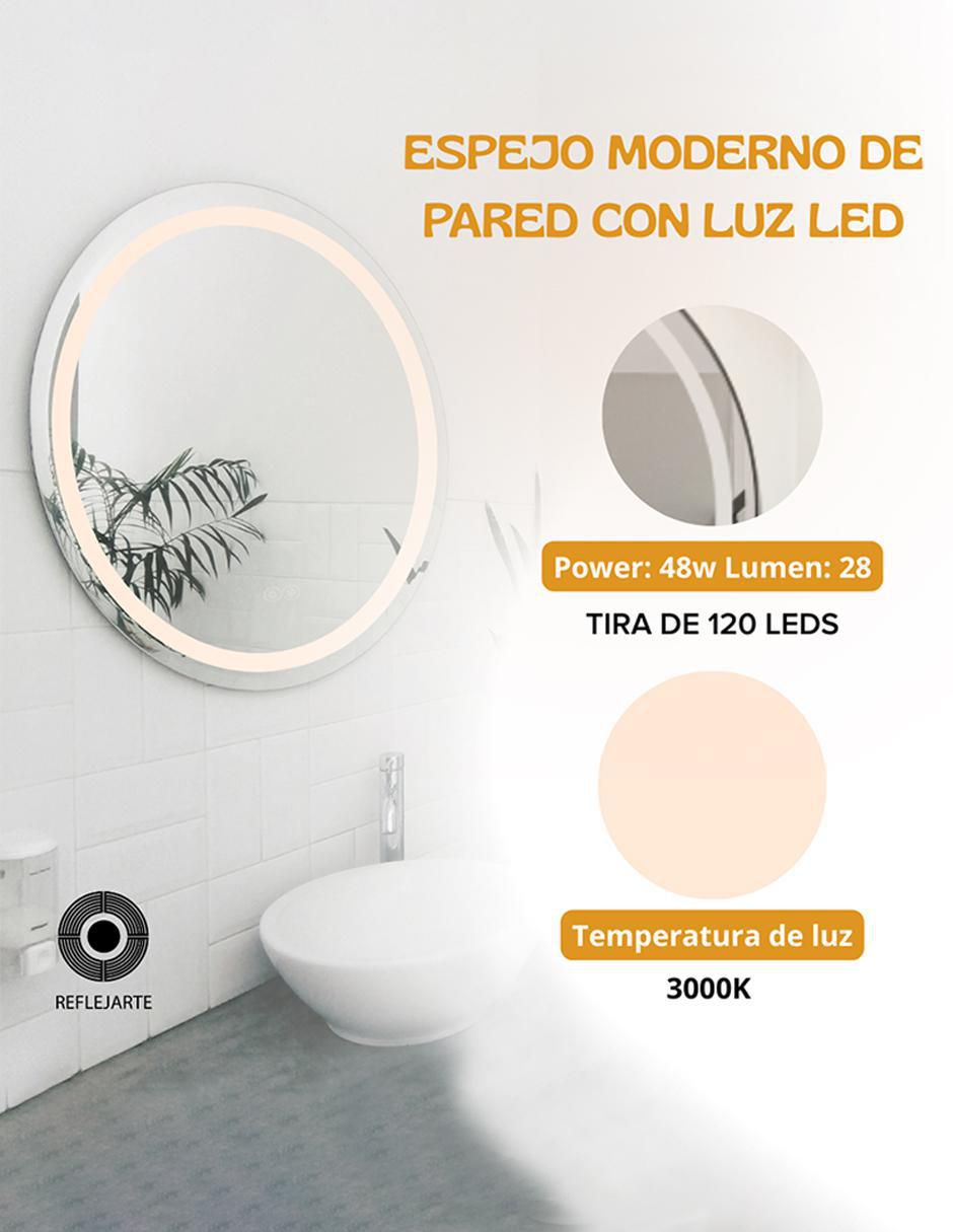 Espejo con luz 4