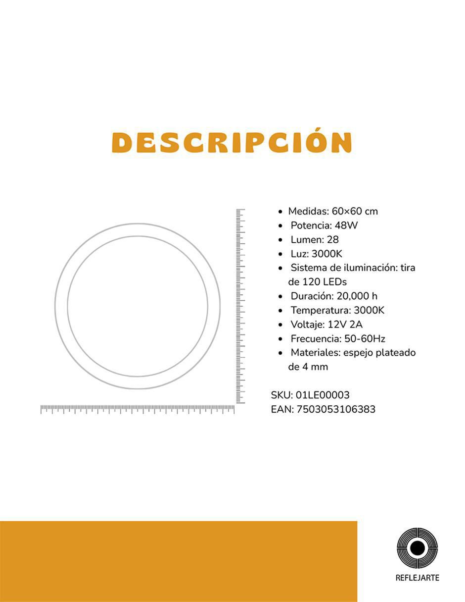 Espejo con luz 3