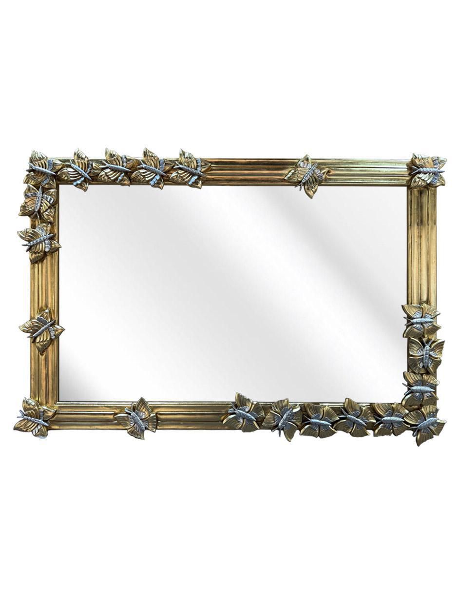 Espejo rectangular Mariposas