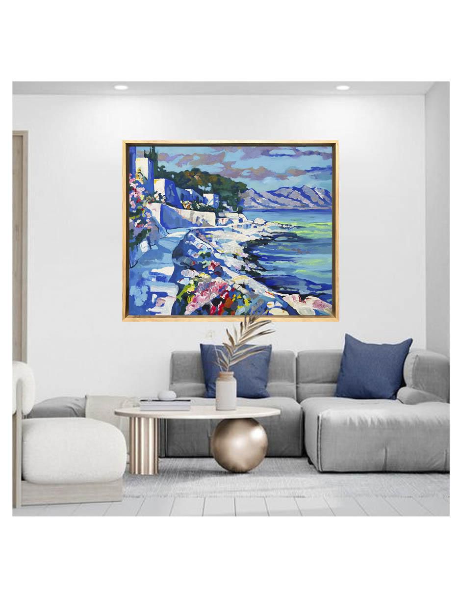 Pintura Capri II técnica acrílico Paisaje 2