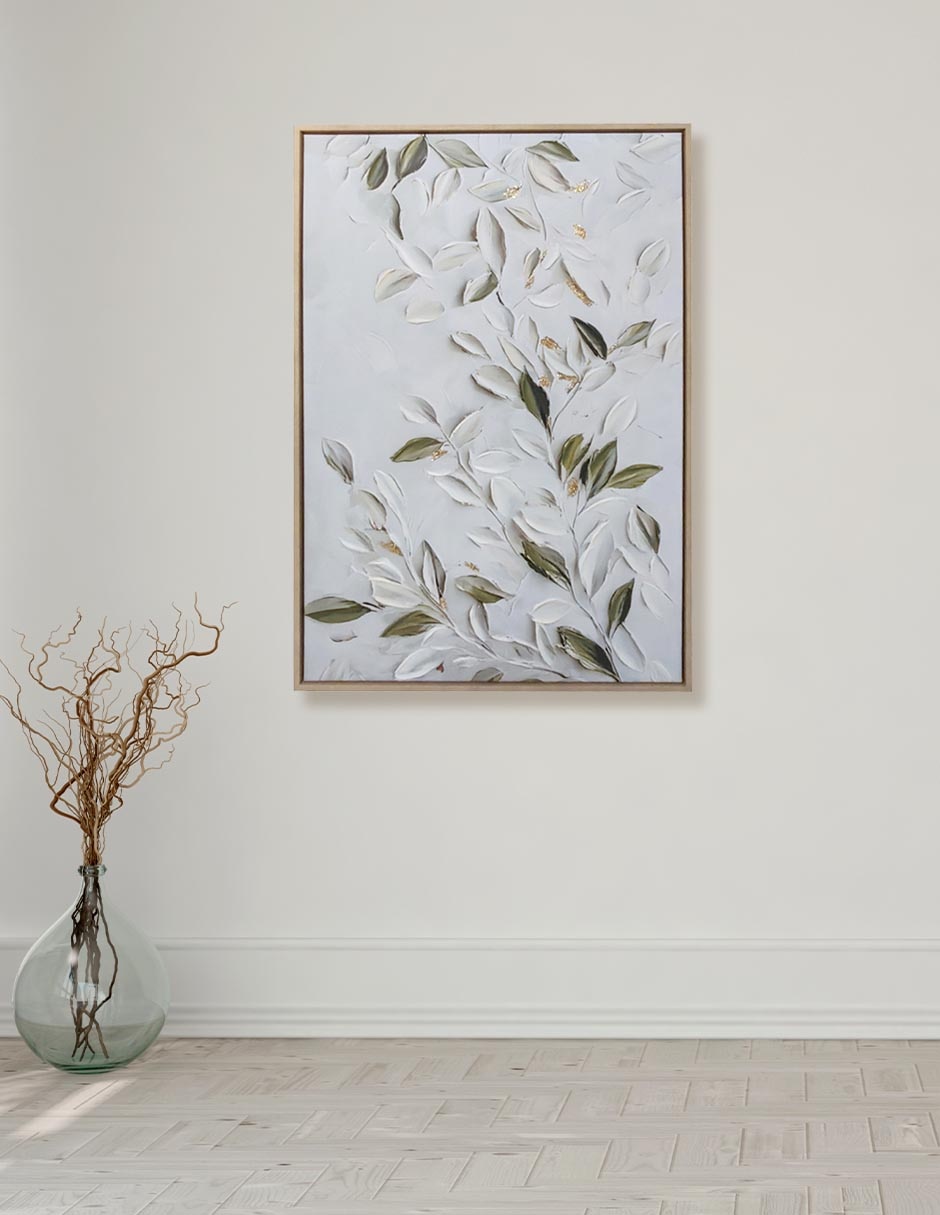 Pintura Pastel Flowers técnica impresión con óleo 4