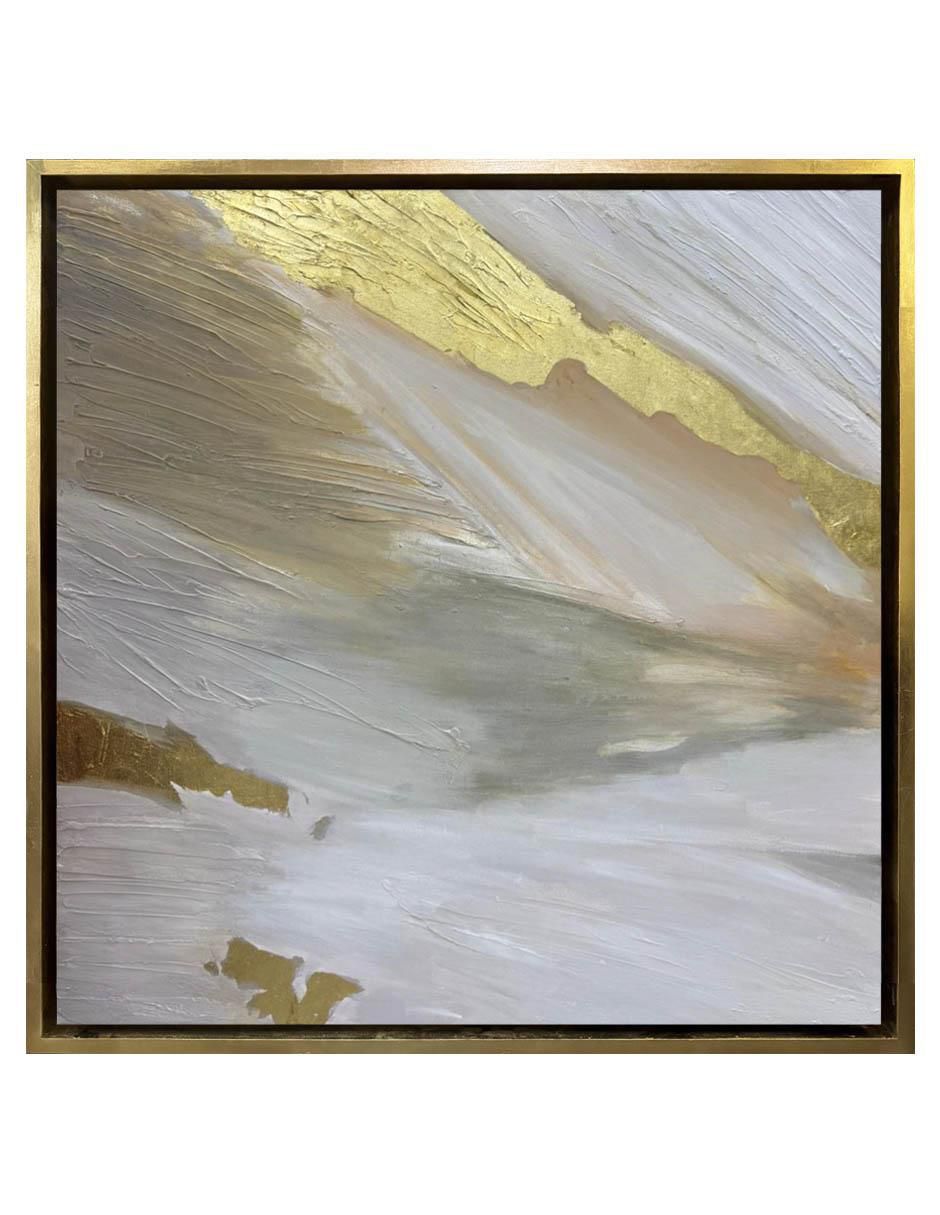 Pintura Aurum técnica acrílico 4 vistas