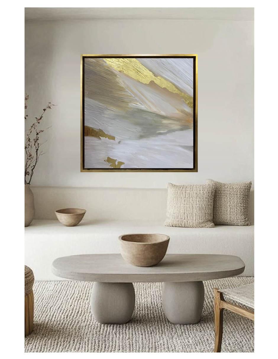 Pintura Aurum técnica acrílico 4 vistas 2