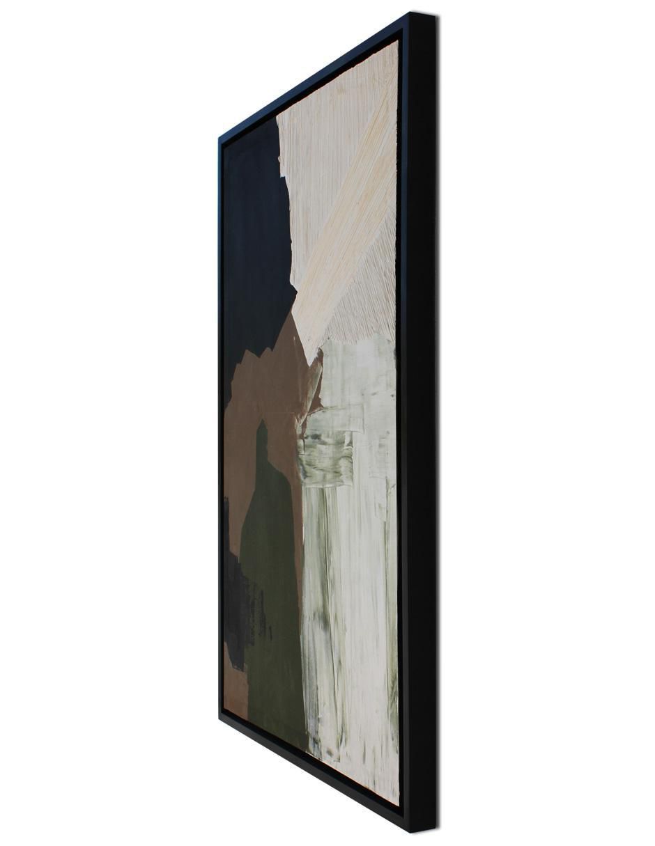 Cuadro decorativo brown & white 2