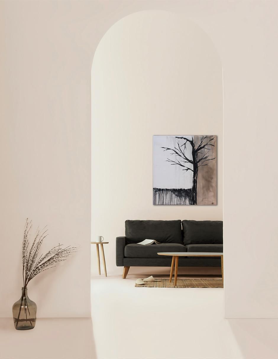 Cuadro decorativo dry tree 4