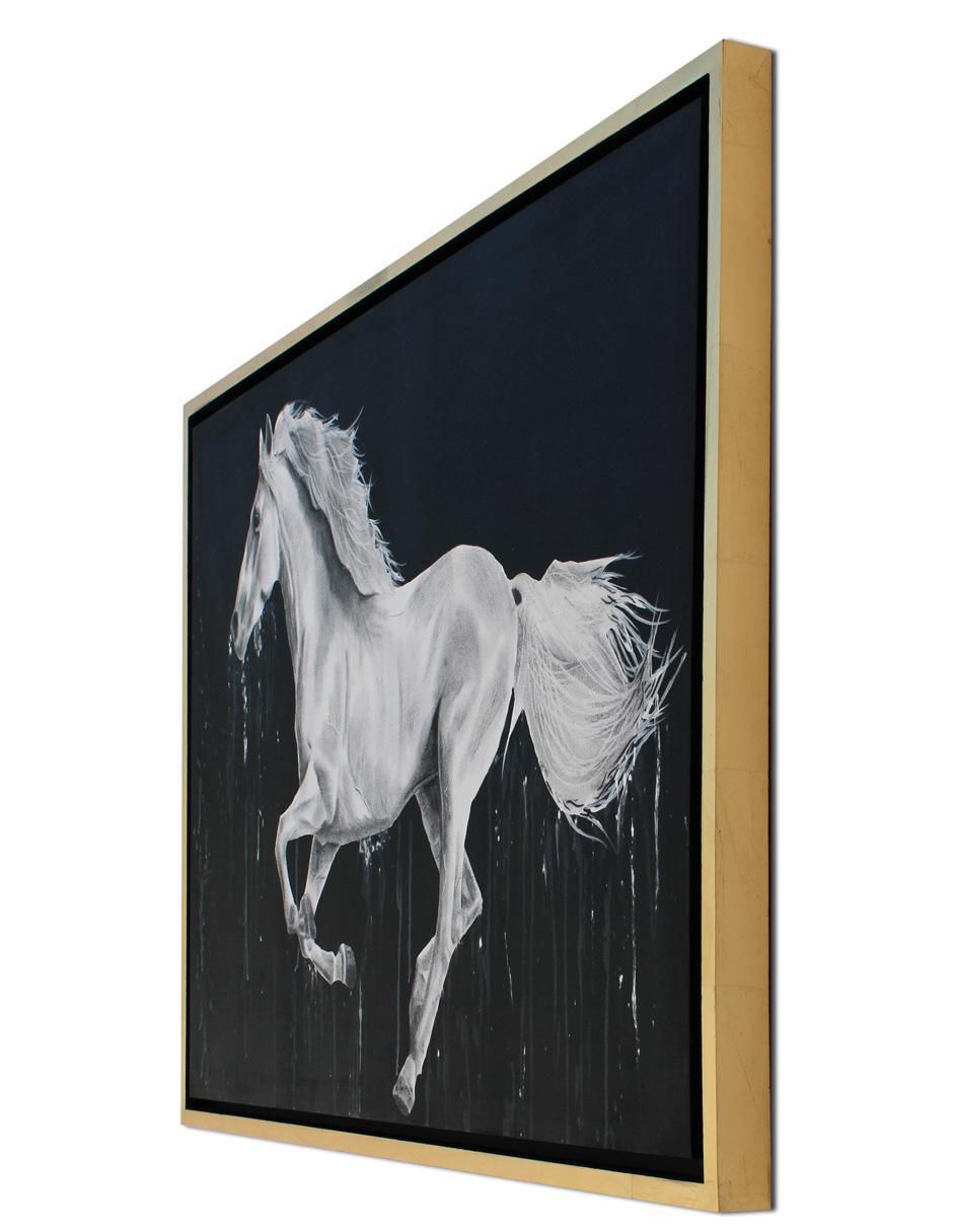 Cuadro decorativo White horse 2