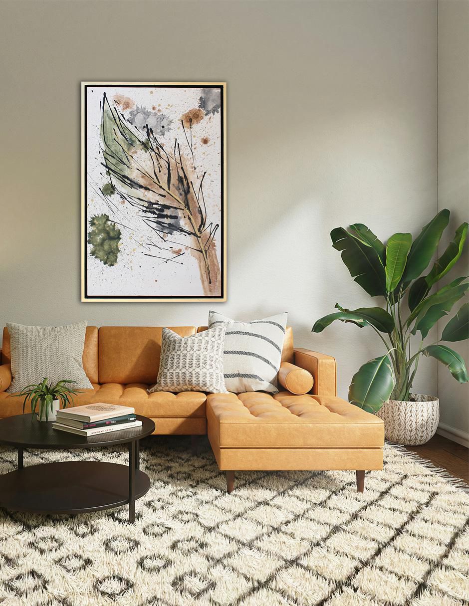 Cuadro decorativo Sombra de pluma 4