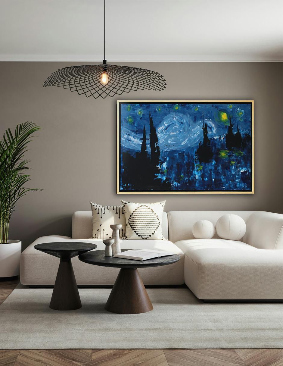 Cuadro decorativo Noche estrellada 4