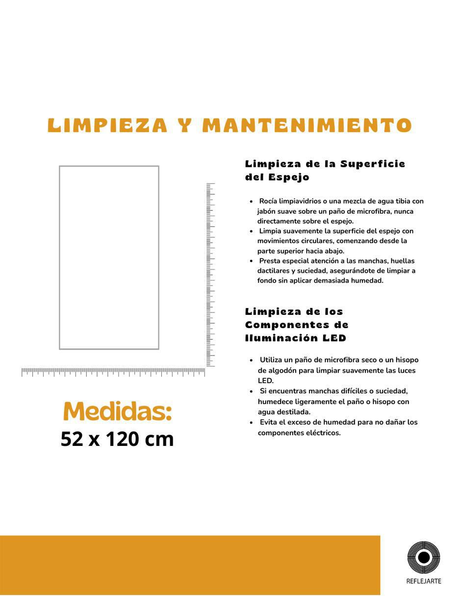 Espejo con luz 7