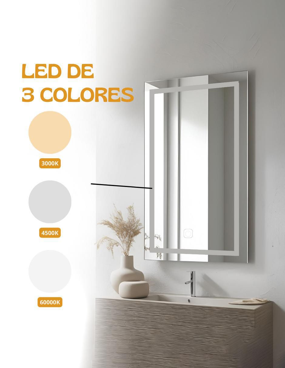 Espejo con luz 6