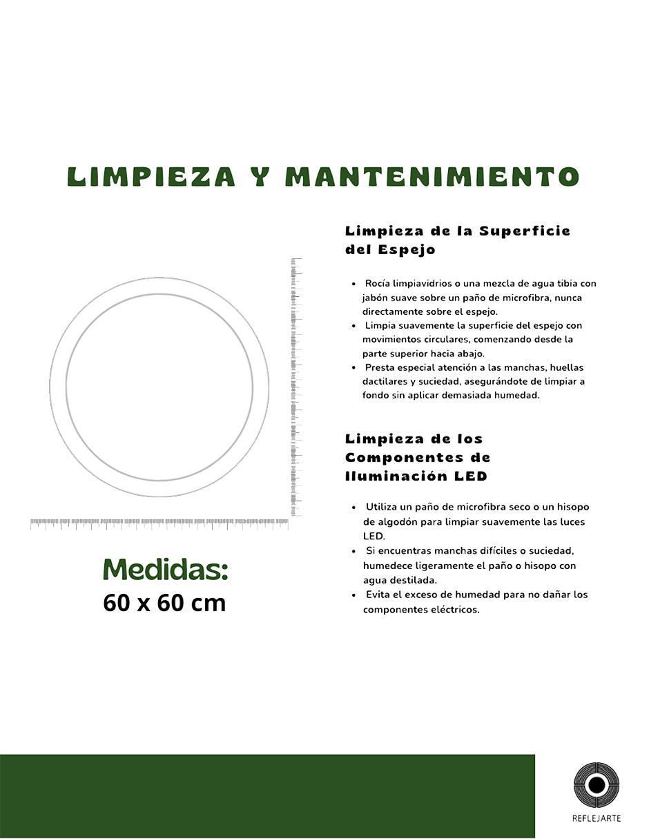 Espejo con luz 9