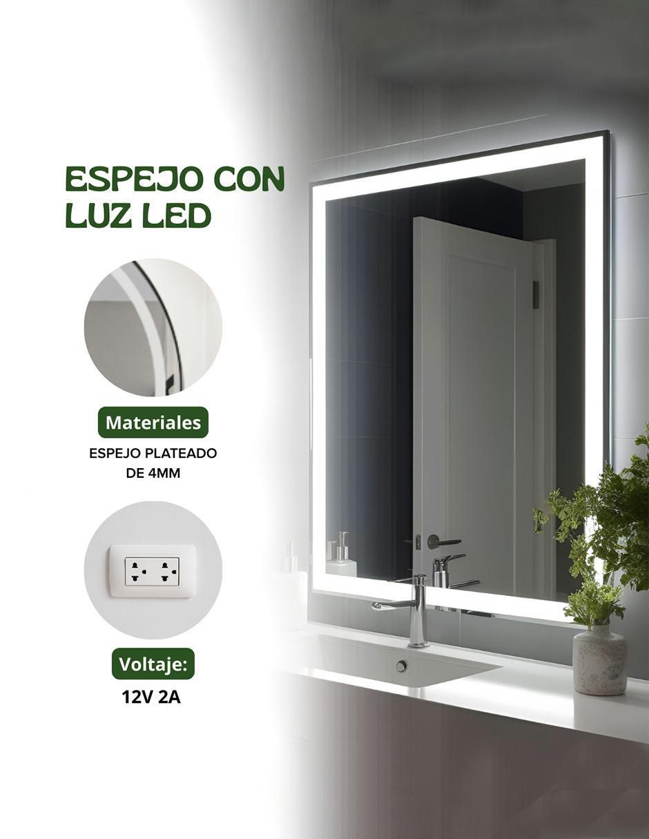 Espejo con luz 7