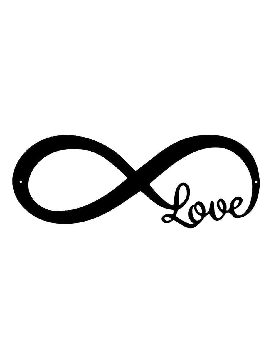 Figura decorativa Love Love de metal Figura decorativa Love Love de metal