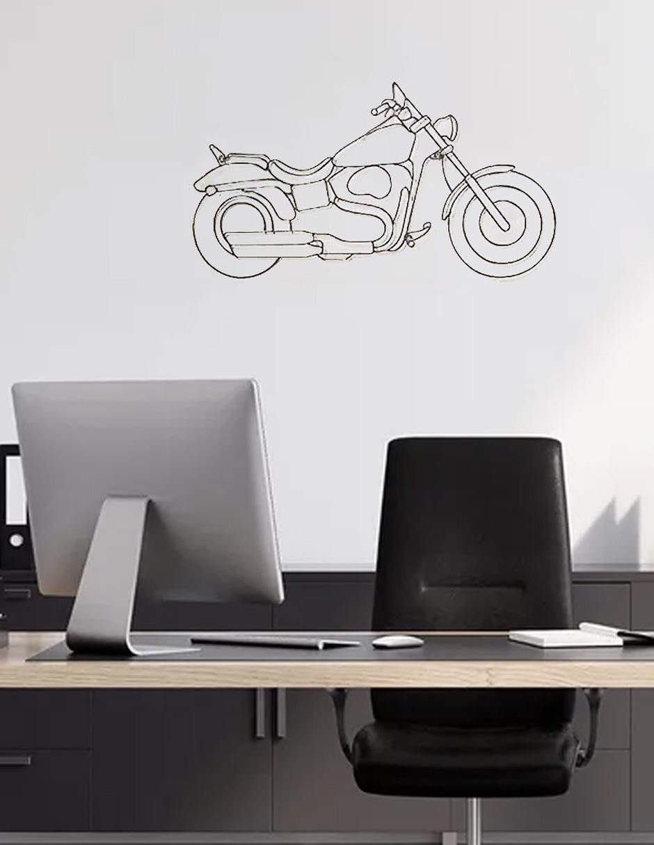 Figura decorativa Moto Bug Pasaje de metal 3