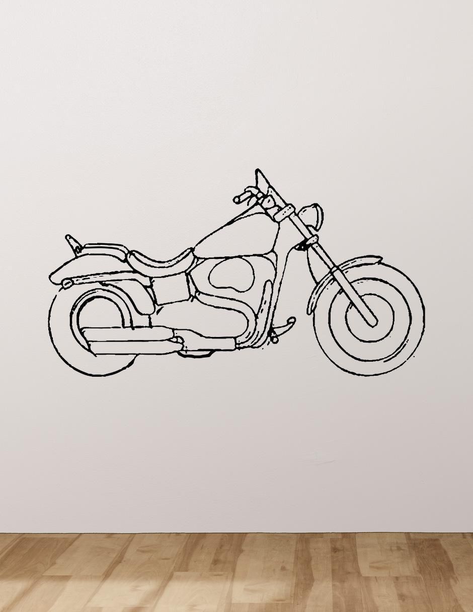 Figura decorativa Moto Bug Pasaje de metal 4