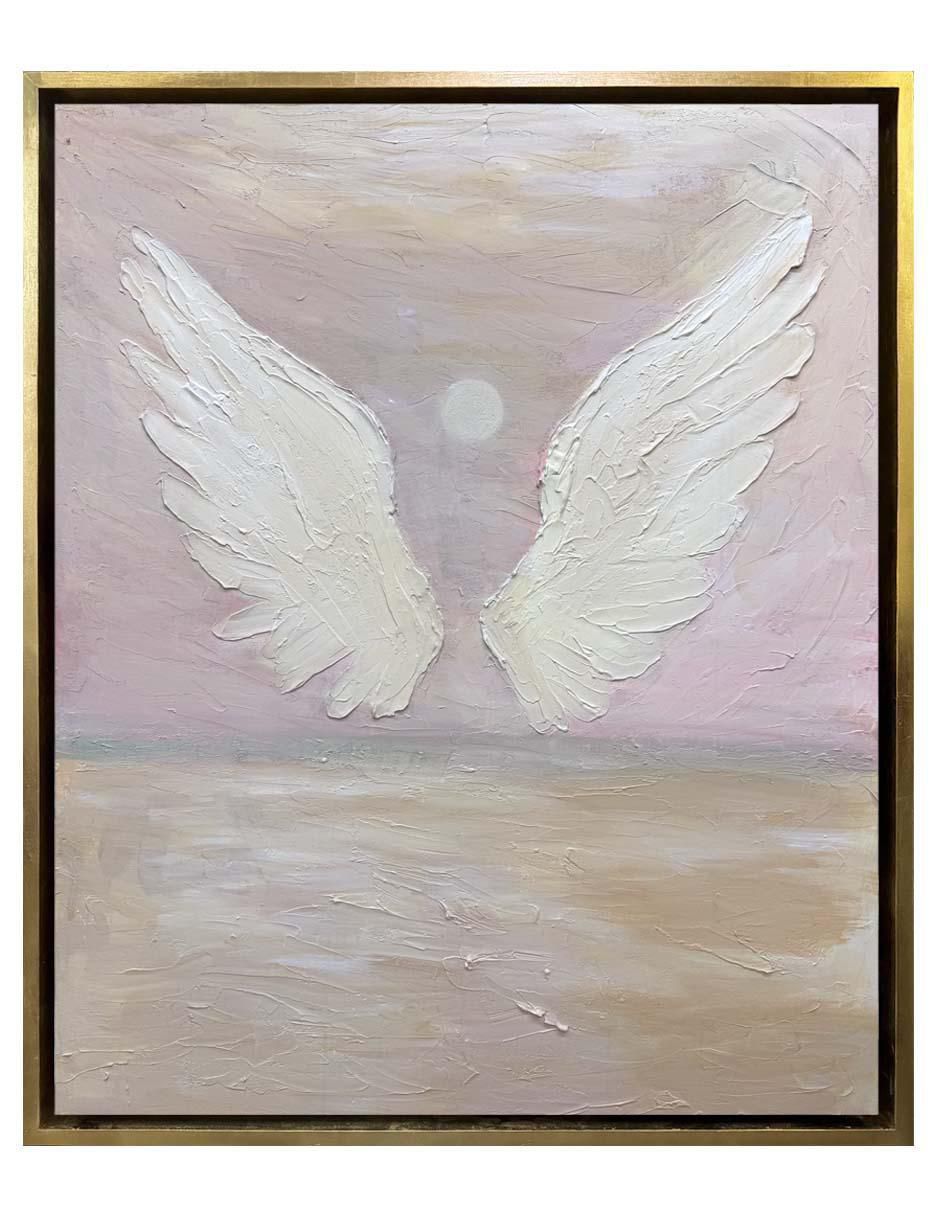 Pintura Alas de mi memoria técnica mixta Alas