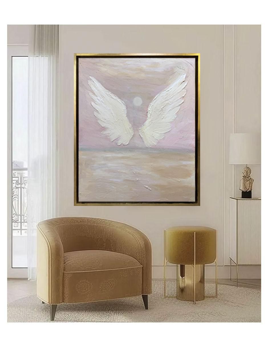 Pintura Alas de mi memoria técnica mixta Alas 4