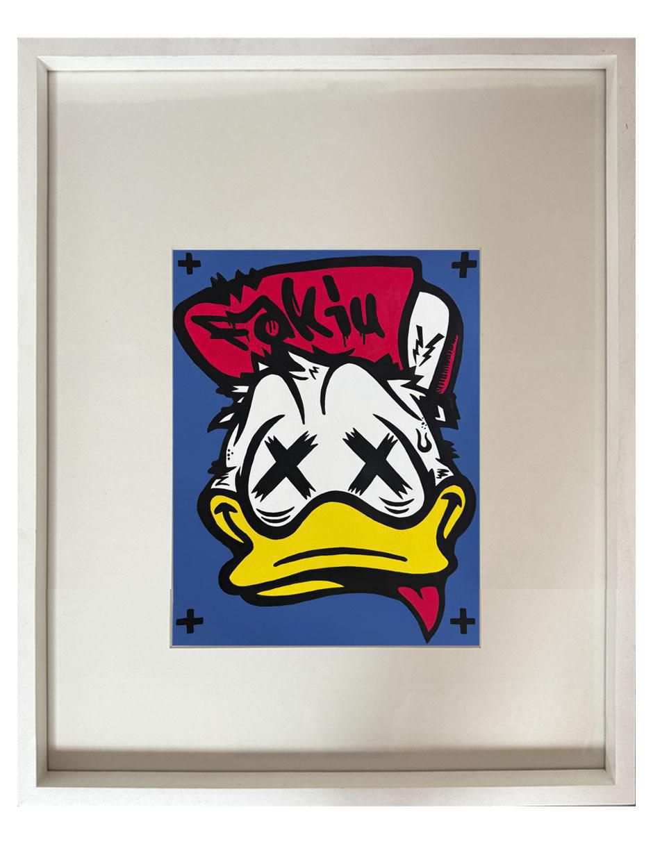 Pintura Fakiu técnica acrílico Pop