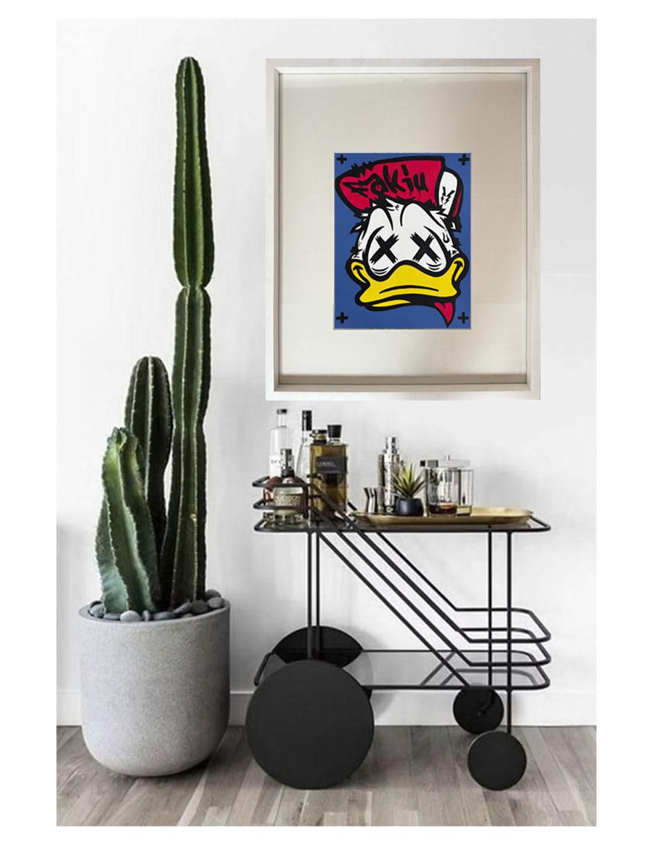 Pintura Fakiu técnica acrílico Pop 4