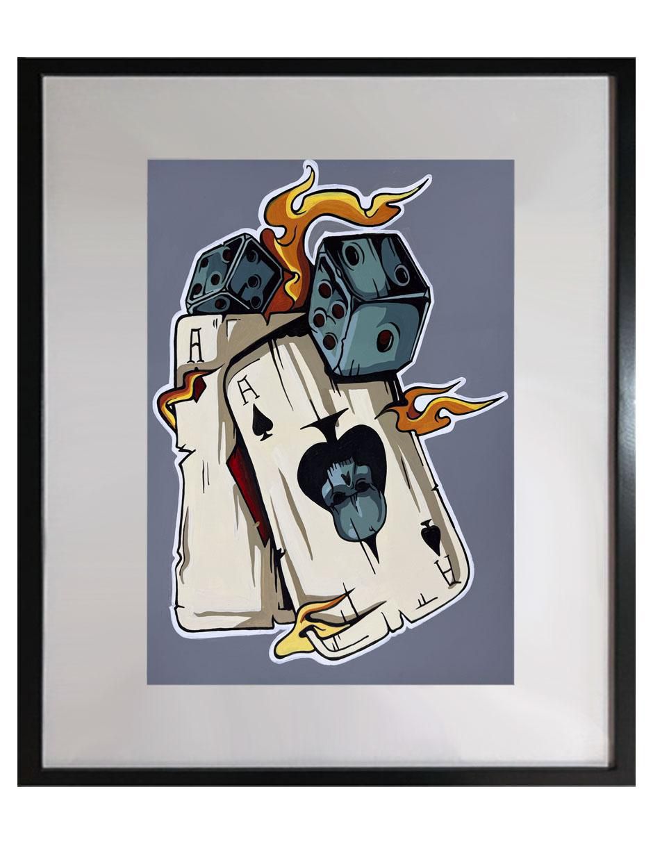 Pintura AAS técnica acrílico Juego