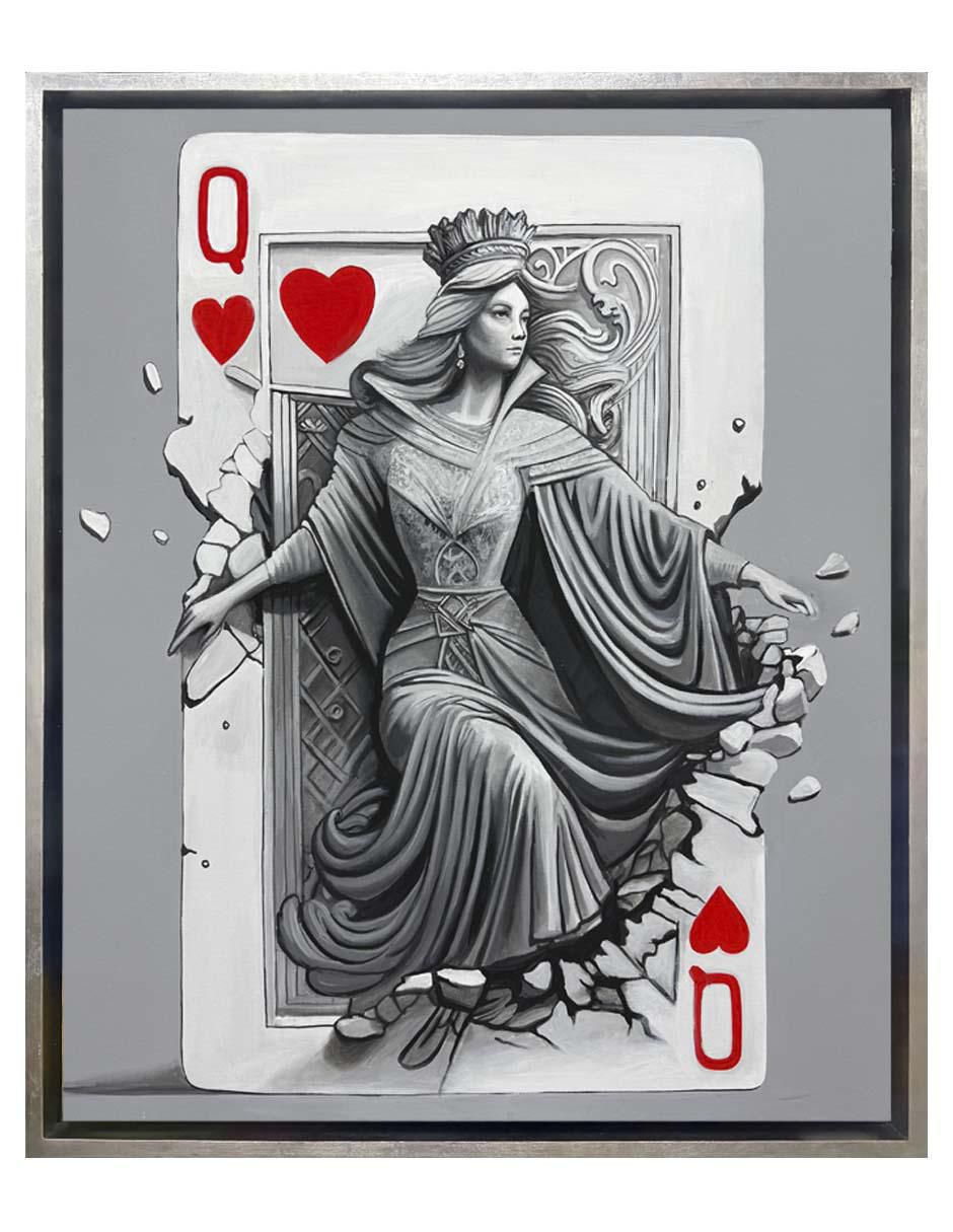 Pintura Queen técnica acrílico