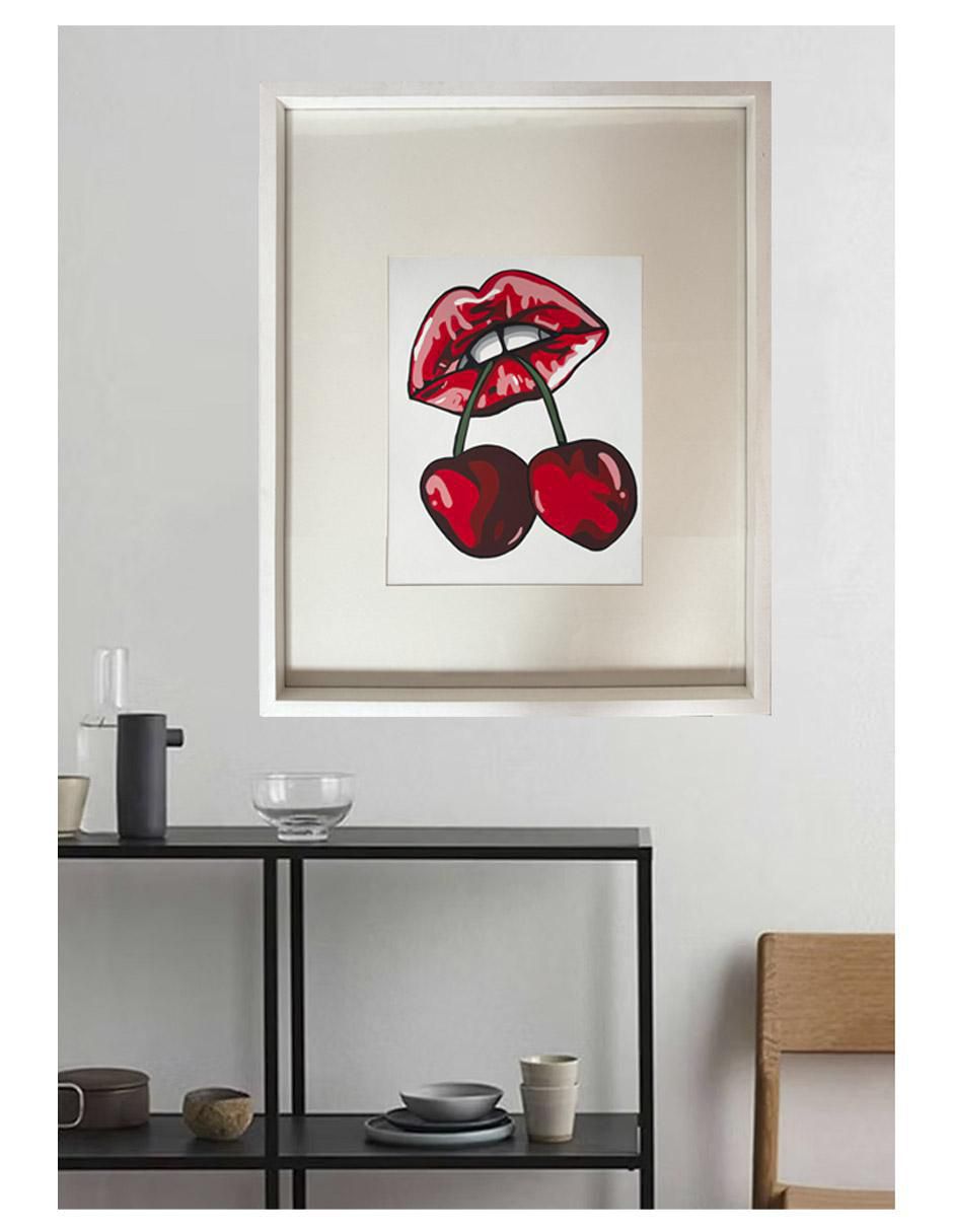 Pintura Cherrycherry técnica acrílico Pop 3