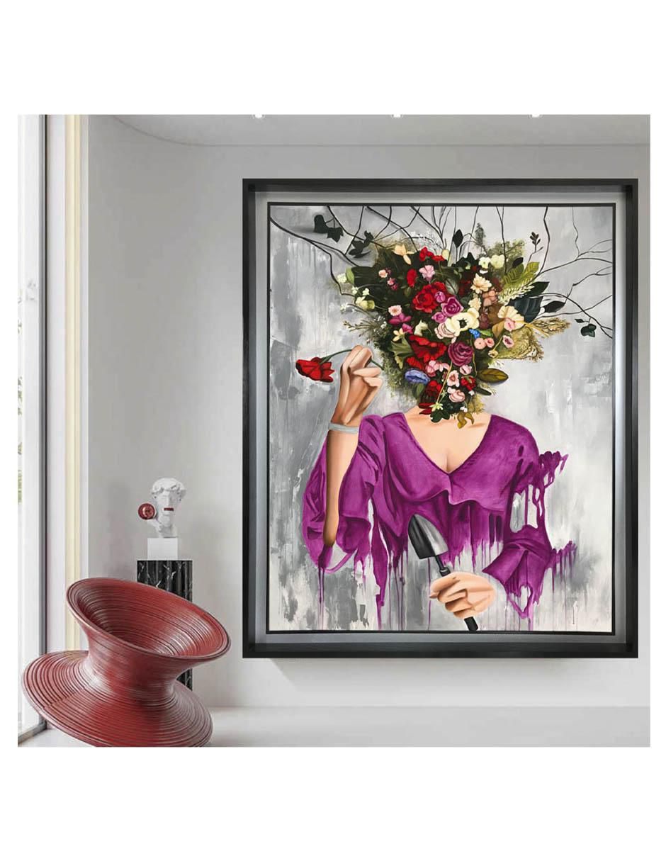 Pintura Actual Beauty I técnica óleo 4