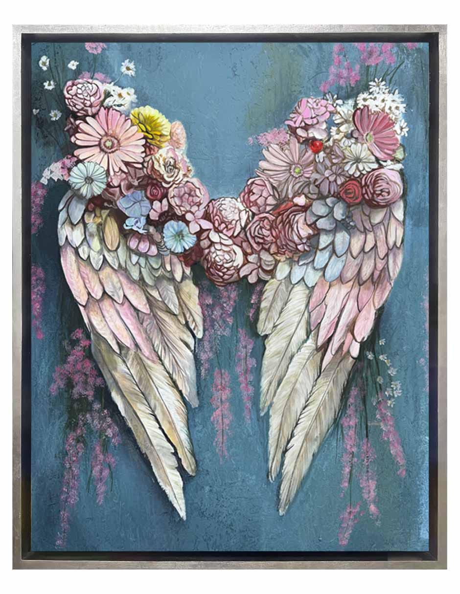Pintura Wings Of Nature técnica acrílico Alas