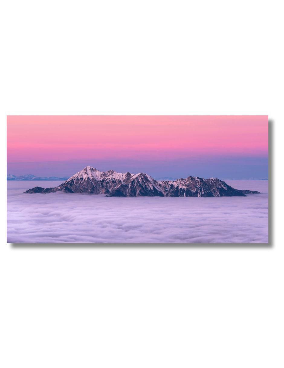 Cuadro decorativo Paisaje Ocaso Alpino 60x80cm Cuadro decorativo Paisaje Ocaso Alpino 60x80cm