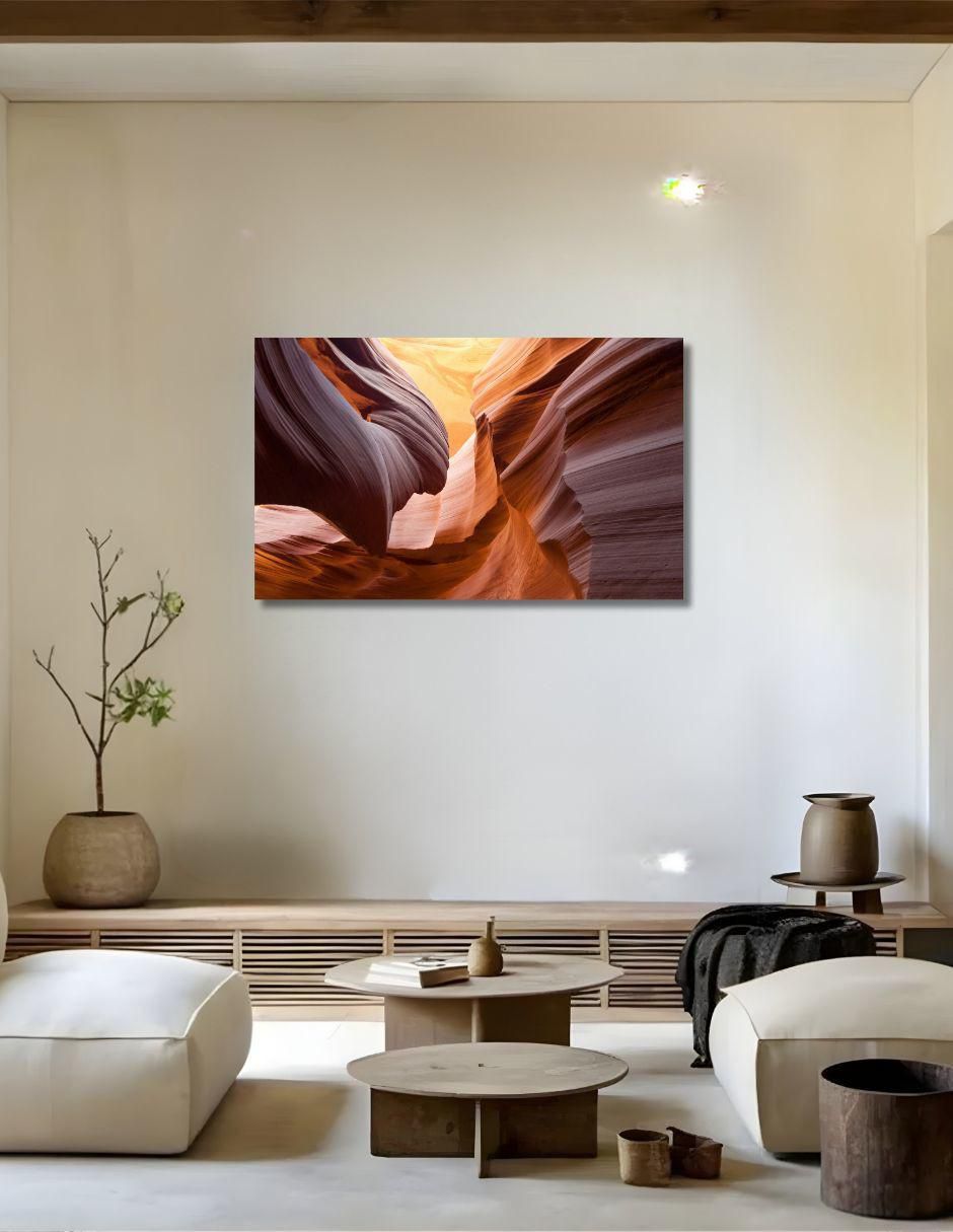 Cuadro decorativo Paisaje Muro Arenisco 40x60cm 2