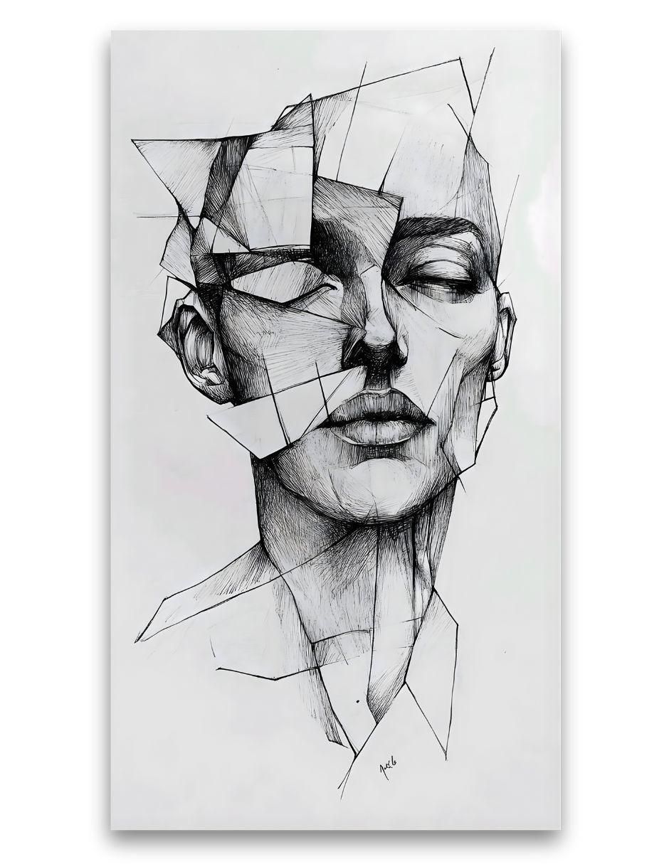 Cuadro decorativo Abstracto Fragmentada