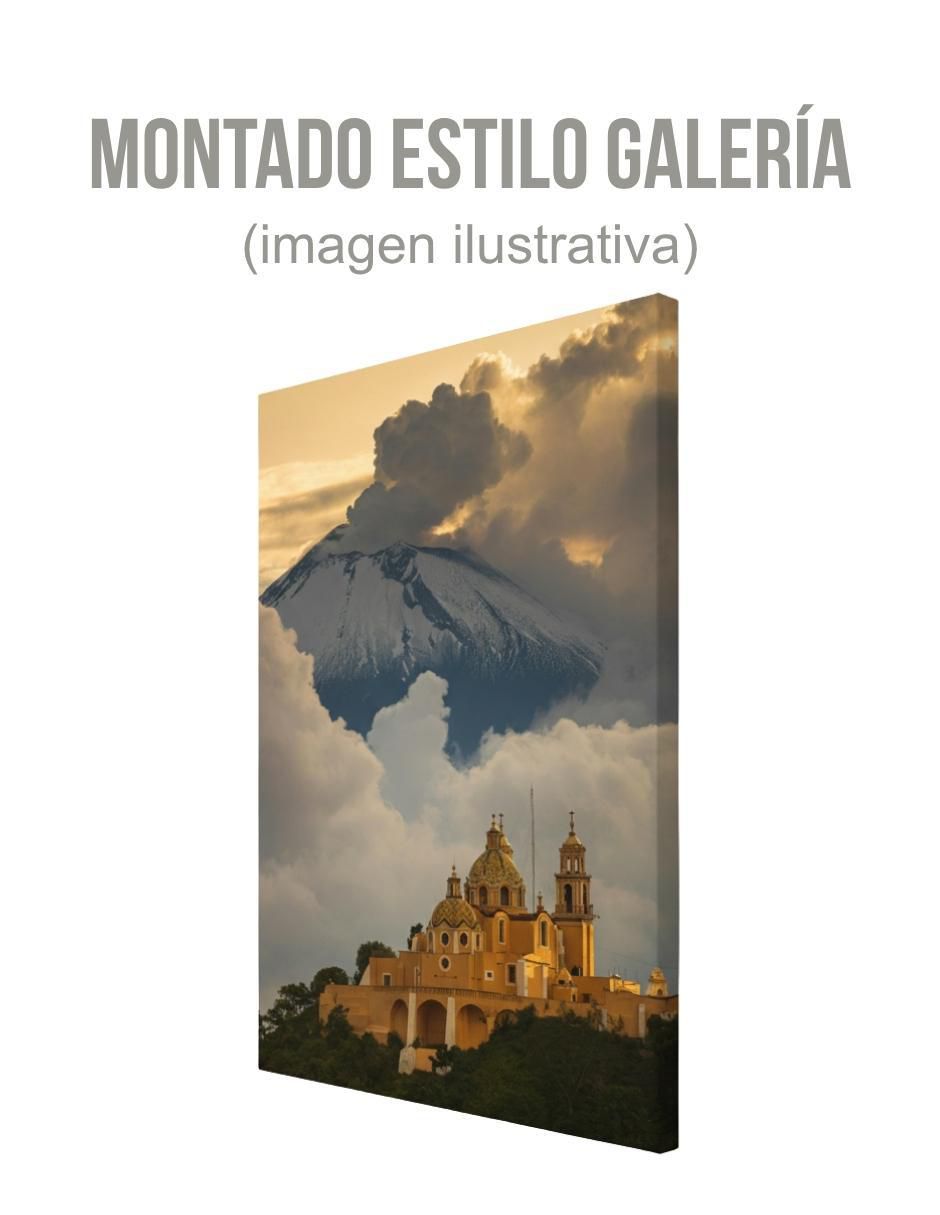 Cuadro decorativo Paisaje Cholula 2