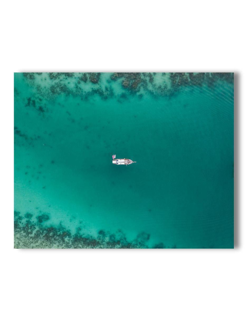 Cuadro decorativo Paisaje Mar Caribe