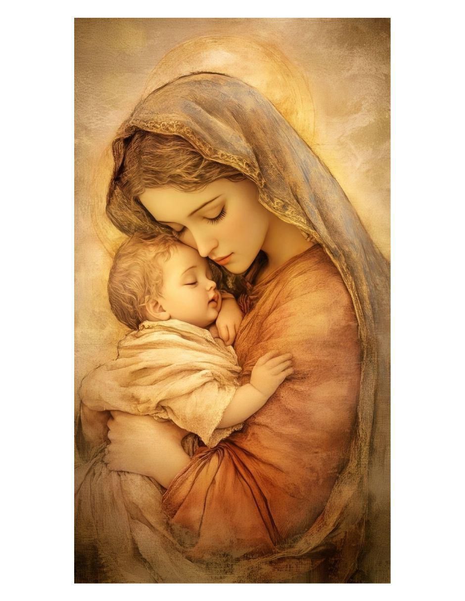 Cuadro decorativo Religioso divina maternidad