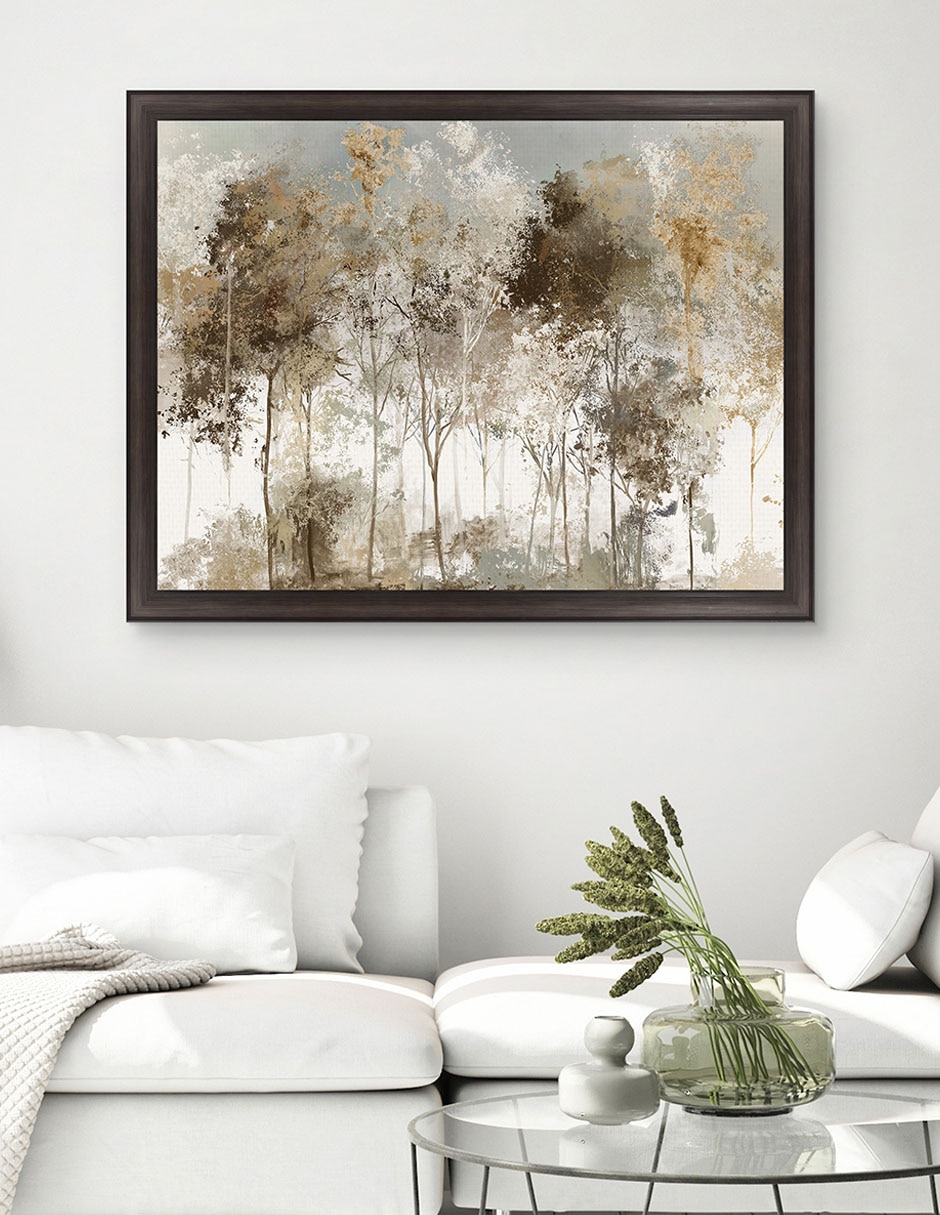 Cuadro decorativo Selva Negra por Allison Pearce técnica mixta 3
