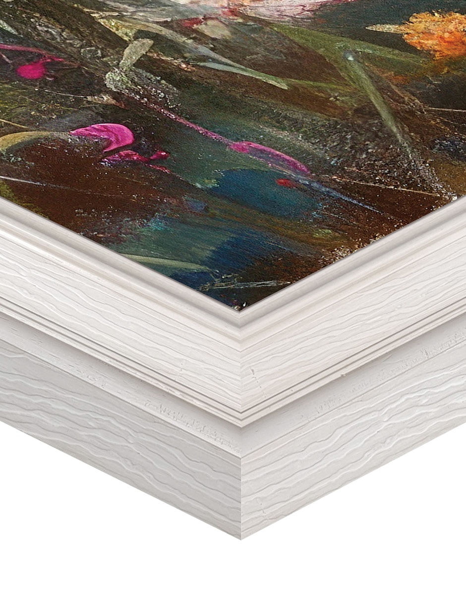 Cuadro decorativo Campo de Flores por Petals Prints Design técnica mixta 5